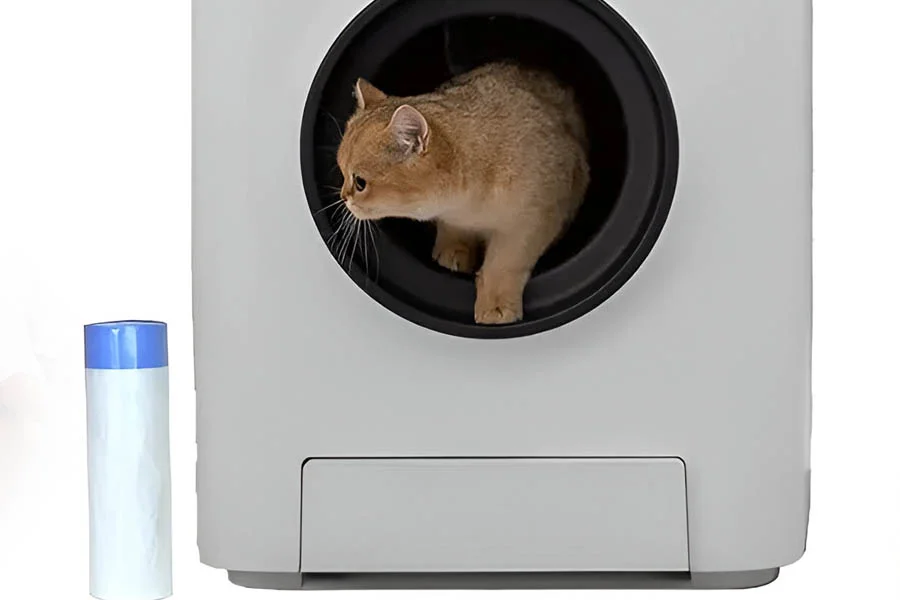 auto clean litter box